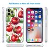 Kirsch Sommerfrucht Transparente Handyhülle für Motorola Moto G7 G8 G9 G84 G85 G73 G24 G15 Z2 Play Power Plus