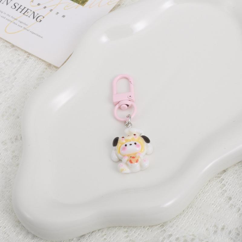 Sanrio Cartoon Keychain & Phone Charm - Cute Backpack & Bag Accessory