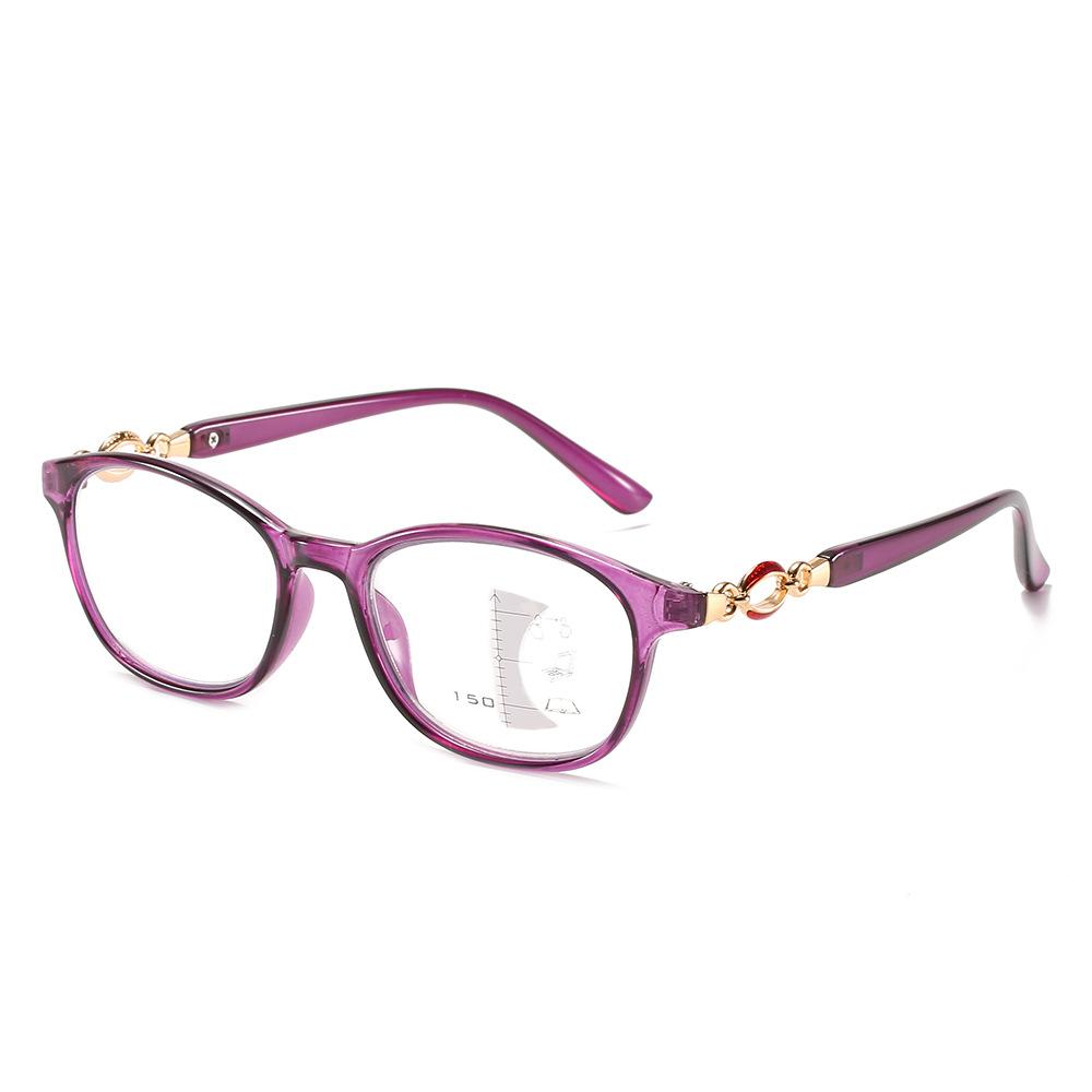 3 In 1 Progressive Multifocal Reading Glasses for Women Easy to Look Far and Near Available in +1.0 to +4.0 Strengths