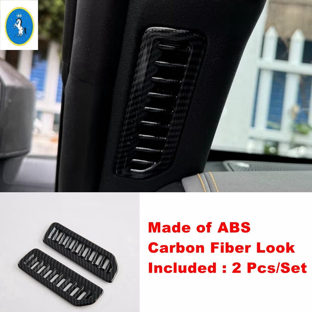 ABS Car Pillar A Air Outlet / Window Lift Panel / Head Light Lamp Decor Frame Cover Trim Accessories For Ford Bronco  - 2024 Pillar A Air Outlet