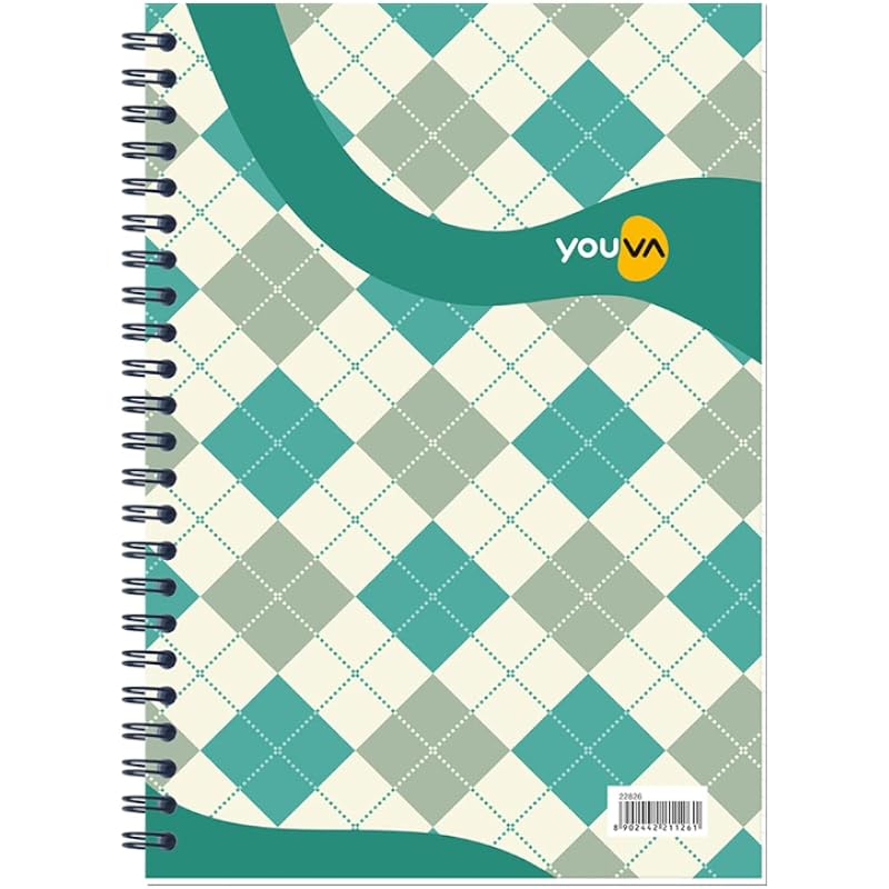 Navneet Youva Youva My Notes Office Notebook Journal For Personal And Office Use | Side Wiro/Spiral Bound | Single Line
