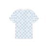 Vans Refreshing Color Checkerboard Print Crew Neck Regular Short Sleeve T-Shirt Unisex T-Shirts Light-Blue VN0A7PZCBSS