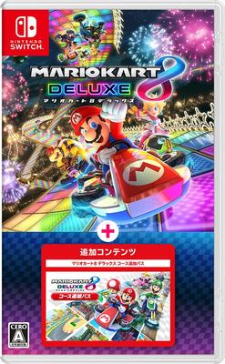 Mario Kart 8 Deluxe Additional Course Pass Switch + -