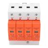 AC Surge Protector Quick Response 36mm Rail Installation 4P Surge Protective Device 20‑40KA 420V