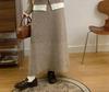 Women's Trendy Autumn/Winter Knitted Two-Piece Skirt Set