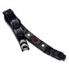 Customize Men 'S Black Stainless Steel Carbon Fiber And Bio Therapy Bracelet With Engraving 12 Constellations Men Jewels