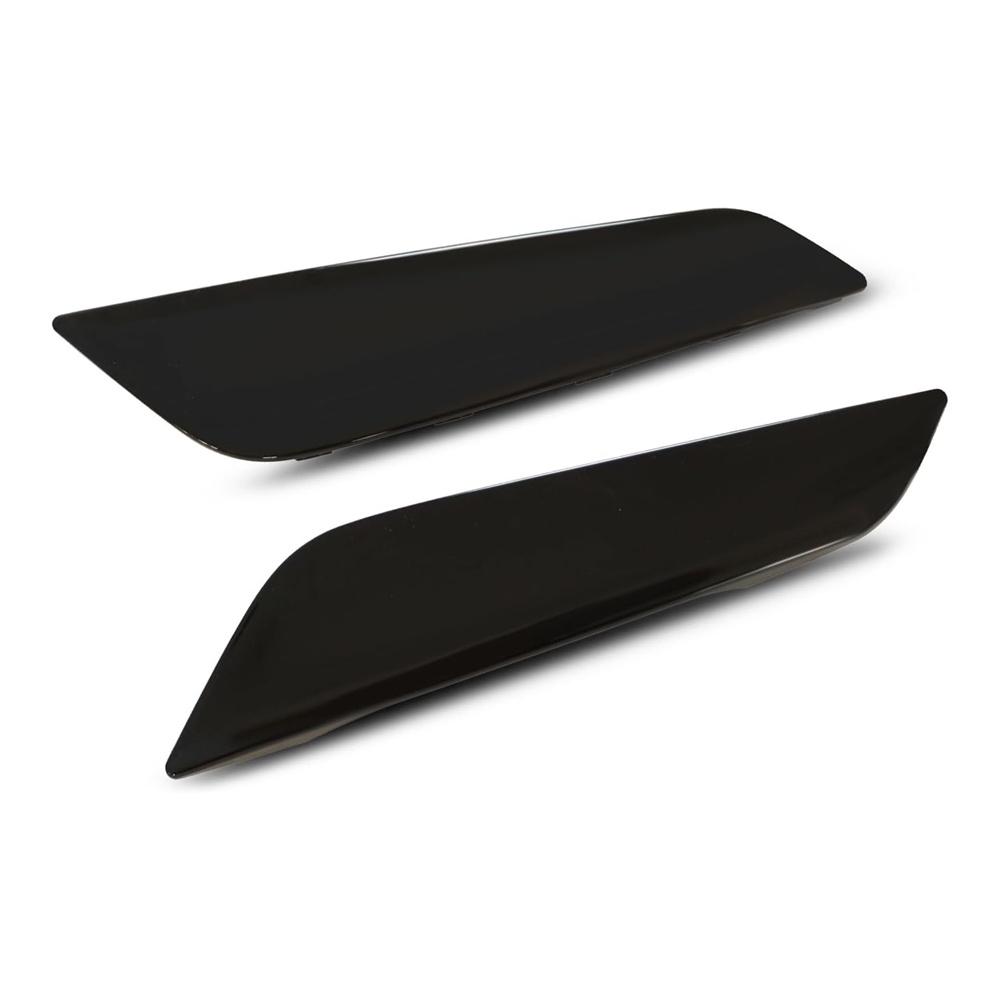 Paire Garniture de Conduit d'Aile Noir Brillant Pour BMW G30 Série 5 2017-2020