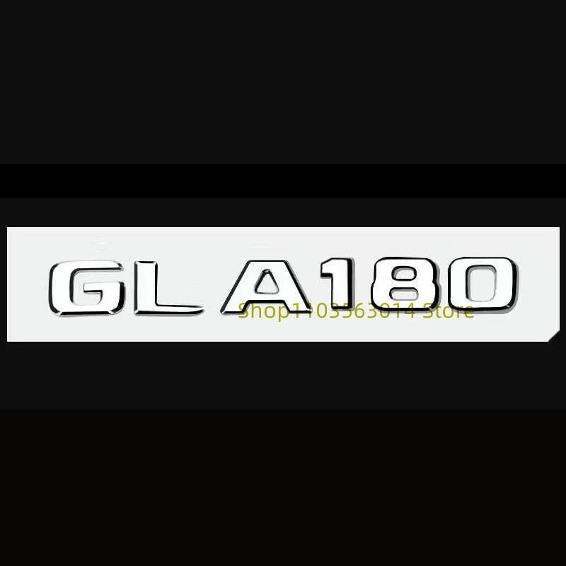 3D Silver Black GLA180 GLA200 GLA220d GLA250 GLA260 4Matic for X156 H247 Car Trunk Sticker
