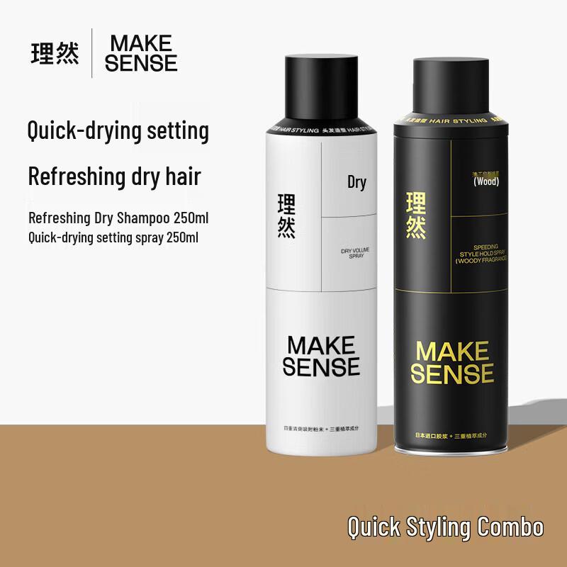 Li Ran Oil Control & Strong Hold Styling Spray Set