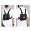 Sac Chest Rig Design Réfléchissant Sac Gilet Tactique Résistant à l'Usure Multiples Poches Sac de Poitrine pour Étudiants Sac à Dos Streetwear Hip-Hop