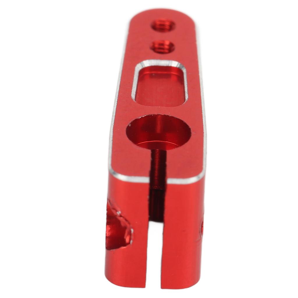 Metal Servo Arm Aluminum Alloy 15T Stable RC Steering Servo Horn for AXIAL SCX24 124 RC Car Red