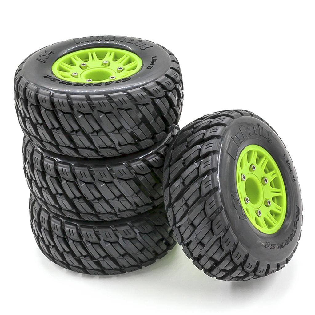 Remote Control Car Tires 4pcs Replacements for 12MM 14MM 17MM ARRMA TRX HSP Tamiya HPI Off-road