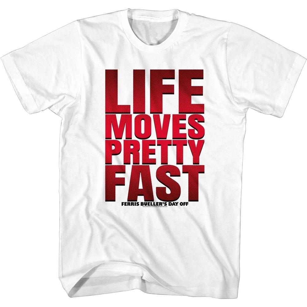 Ferris Beuller Life Moves Pretty Fast Movie Children s T-shirt 120