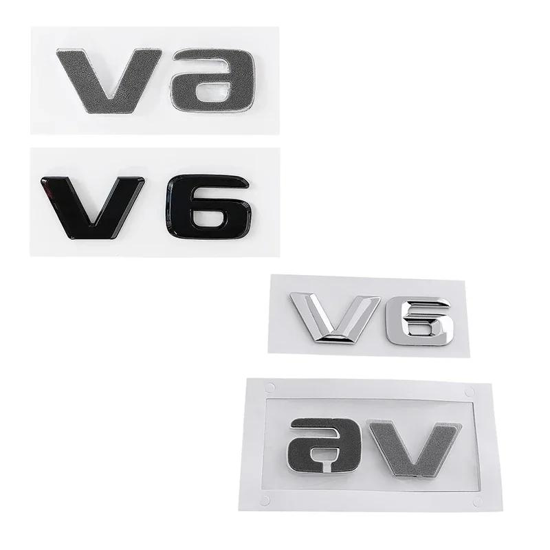 ABS Auto Spatbord Kant Letters Sticker Kofferbak Badge for Mercedes Benz V6 Embleem W210 W211 W212 W213 GLA GLK ML GL GLC GLE VT8