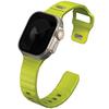 Uniq Pasek Stride Apple Watch Series1/2/3/4/5/6/7/8/9/Se/Se2/Ultra/Ultra 2 42/44/45/49Mm Fkm Rubber Strap Limonkowy/Lime Green