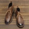 New Style Retro Men Ankle boots  Plus Desert Boots Comfortable Leather Boots For Men