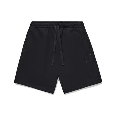 Li Ning Vital Series Solid Color Loose Fit Casual Shorts Men Shorts Black AKSU163-1