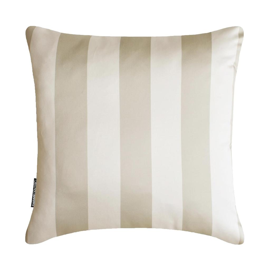 Design Decorative Throw Pillow Covers, Striped Modern Satin Cushion Cover Pack of 2 Pillowcases