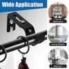 2Pcs Extendable Adjustable Curtain Rod Support with Screws Durable Curtain Rod Bracket Curtain Rod Holder Window Hardware hwy