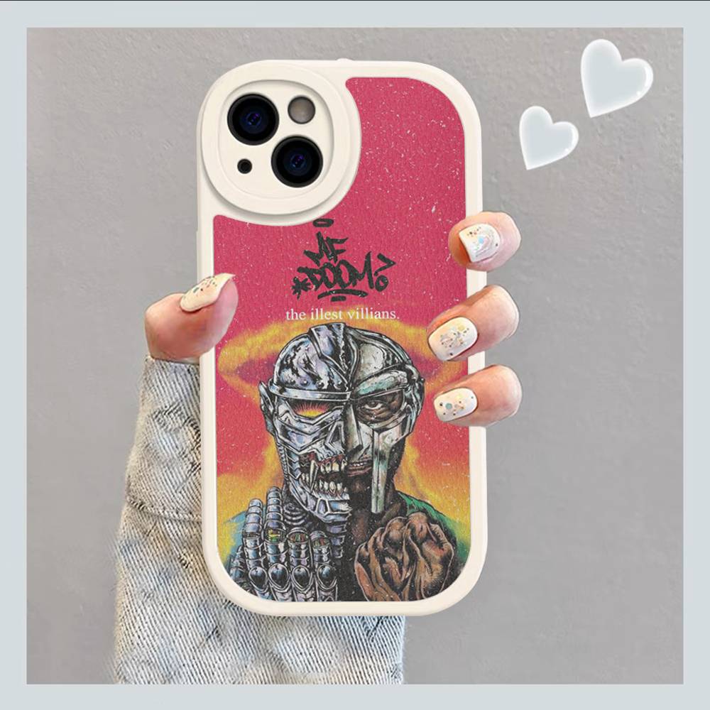 

M-MF D-DoomS Band Phone Case For IPhone 16 15 14 13 12 11 Pro Max Plus Soft Leather Cover iphone 13pro