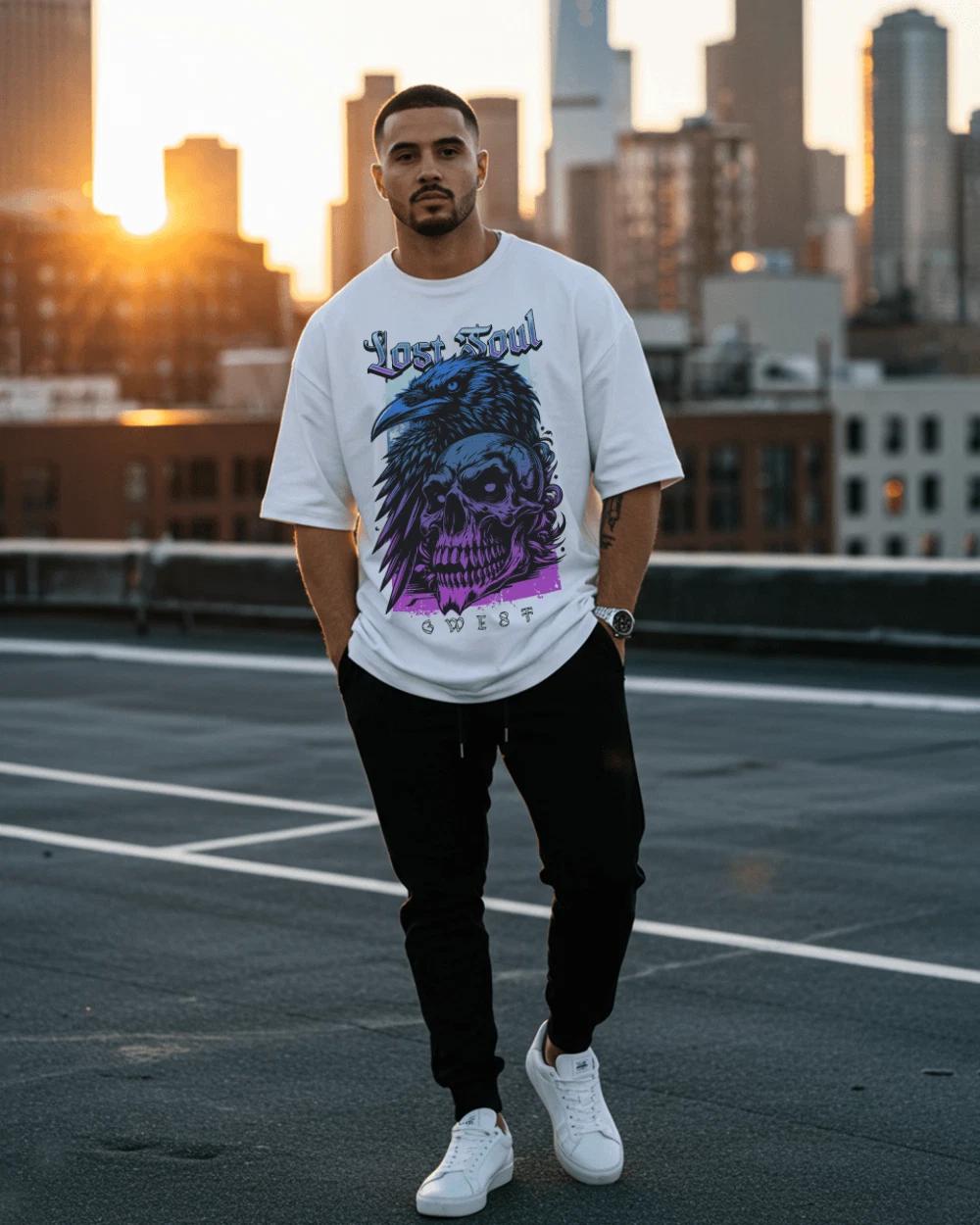 Lost Soul Oversized T-Shirt M