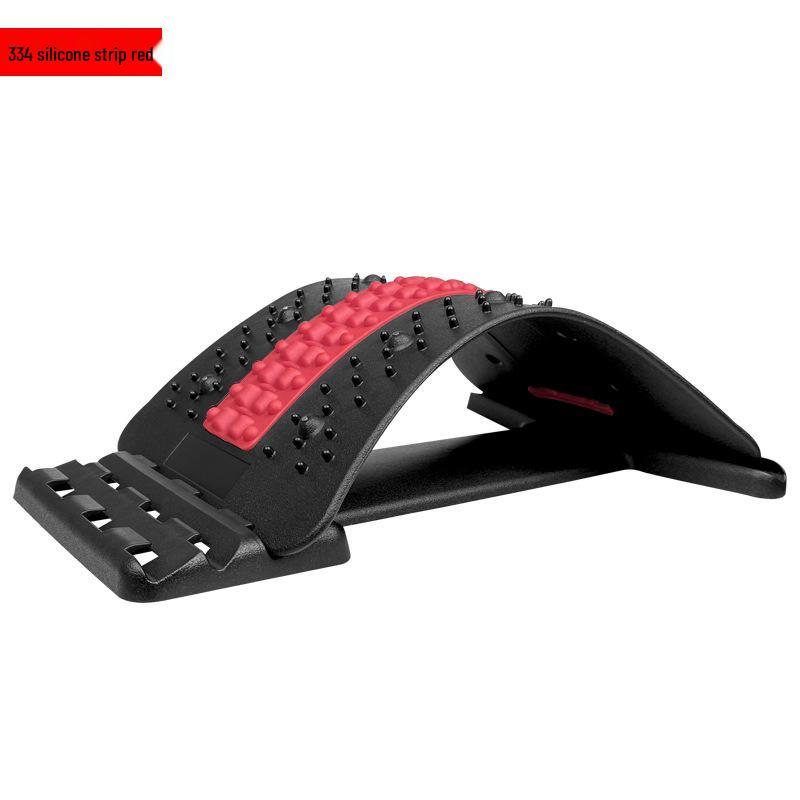 Four-Season Lumbar Traction Device: Spine Corrector & Waist Support Back Cushion for Discomfort