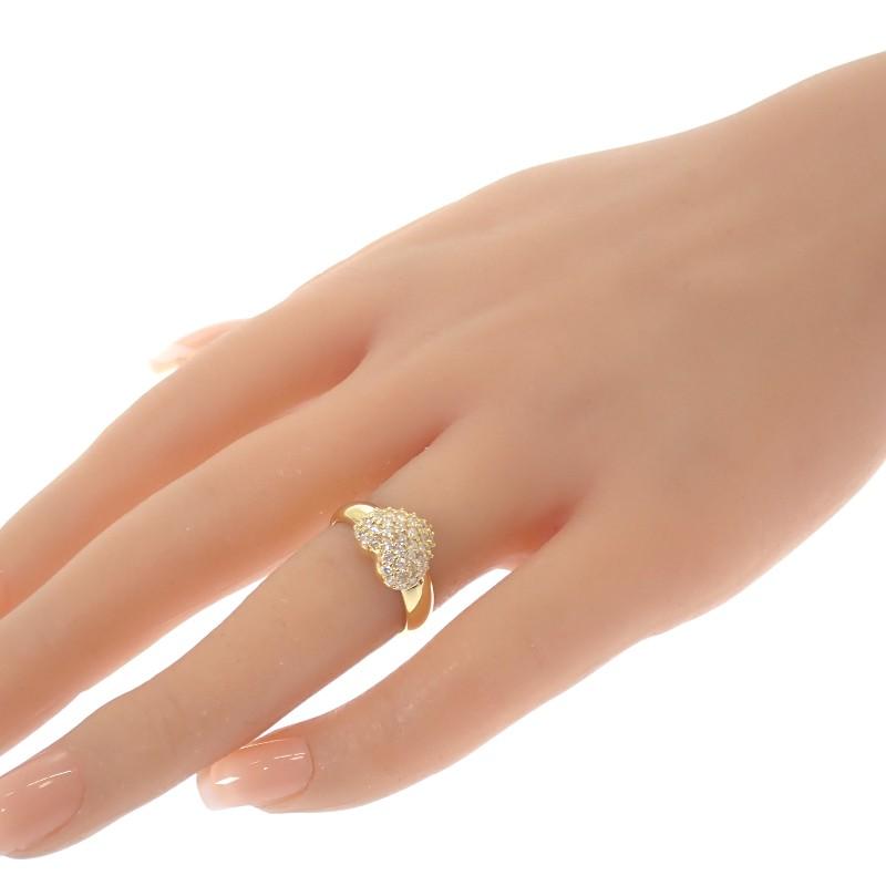 no brand  #12(JP Size) ring K18 yellow gold Women