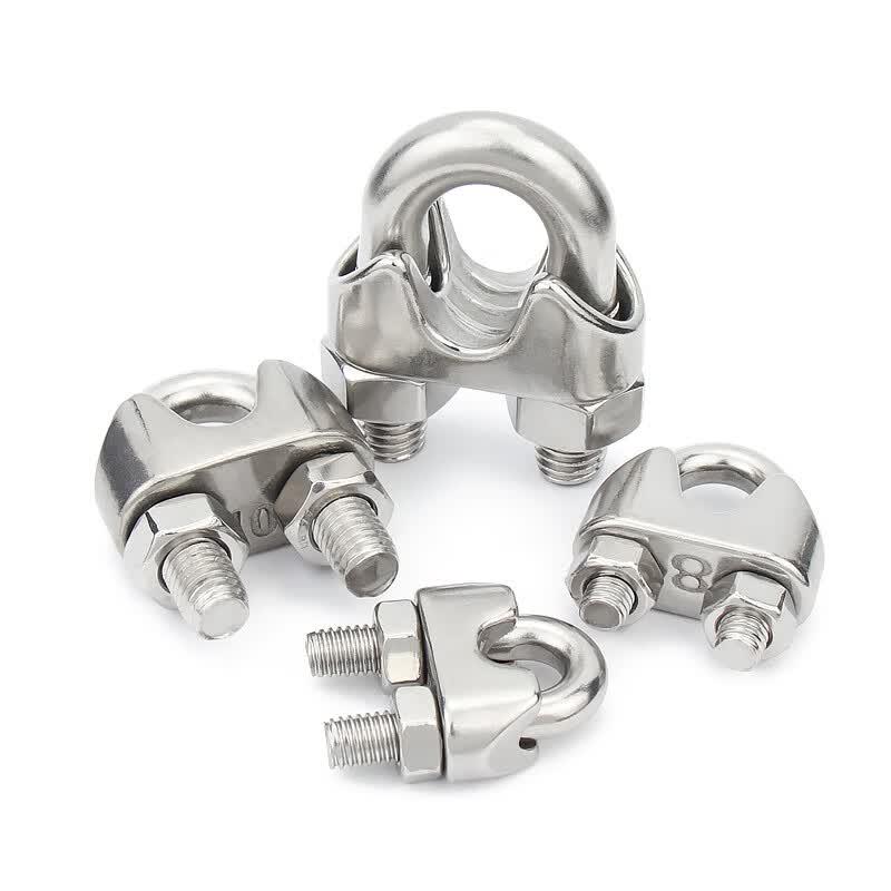 304 Stainless Steel Wire Rope Clamp U-Clip