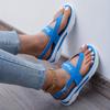 Stylish Women's Platform Thong Sandals with Letter Buckle Strap and Slingback for Outdoor Summer Comfort