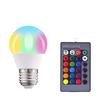 Nový! Ac85-265v Led Rgb žárovka 4 režimy Změna barvy Dálkové ovládání Žárovka bodového světla s pamětí pro