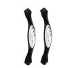 European Style Black & White Plum Blossom Ceramic Cabinet Handle