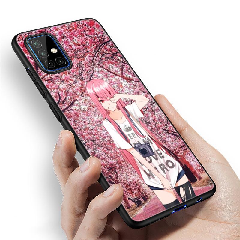 Zero Two Darling in the FranXX Anime Hülle für Samsung Galaxy A12 A02S A22 A32 A52 A72 A71 A51 A41 A31 A21 A11 A50 A70 A10S A20S