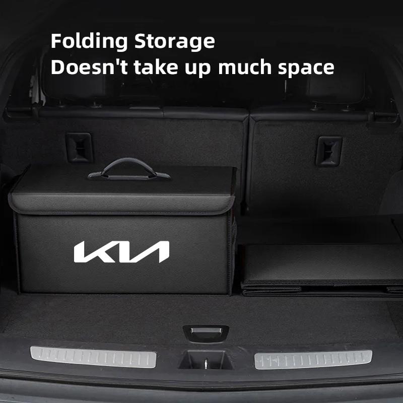 Car Trunk Storage Box Miscellaneous Storage Toolbox Valve For KIA K5 K9 Sorento Ceed Sportage Carnival Stinger Niro Cadenza Soul