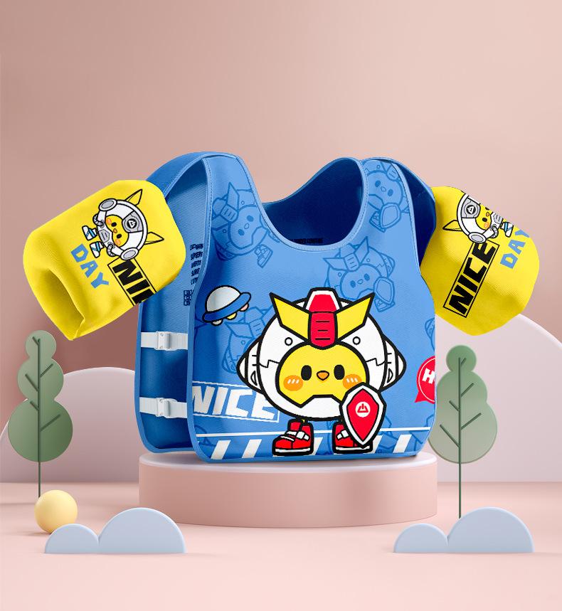 Buoyancy Aid Vest: Inflatable Baby Life Jacket & Swim Rings for Children