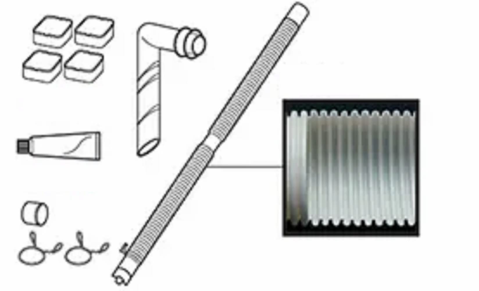 

Hitachi washing machine direct drainage kit HO-BD5