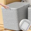 Dustproof Organizers Foldable Clothes Storage Bins Multifunctional Stackable House-Moving for Blanket Comforter Clothing Bedding