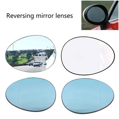 Automotive Accessory for R55 R56 51169803193 51162755625 Left/Right Wing Mirror Glass Replacement Rearview Mirror Glass