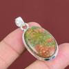 Unakite Pendant Handmade Pendant Natural Gemstone Pendant 925 Sterling Silver Pendant Awesome Unakite Jewelry Stylish Pendant Gifts For Her