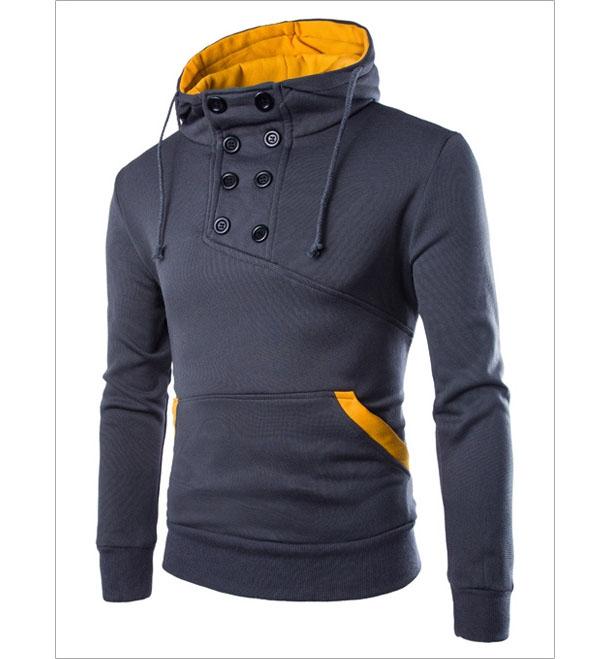 Jaro Podzim Slim Fit Topy Pánské Pulovry Ležérní Halenky Mikiny Mikiny Mikiny Plus Szie