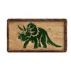 Dinosaur Painting Stencil Set - DIY Wall Decoration Templates (6 Sheets)