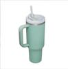 40oz Second Gen Insulated Stainless Steel Car Cup with Straw - Large Capacity Cold Preservation