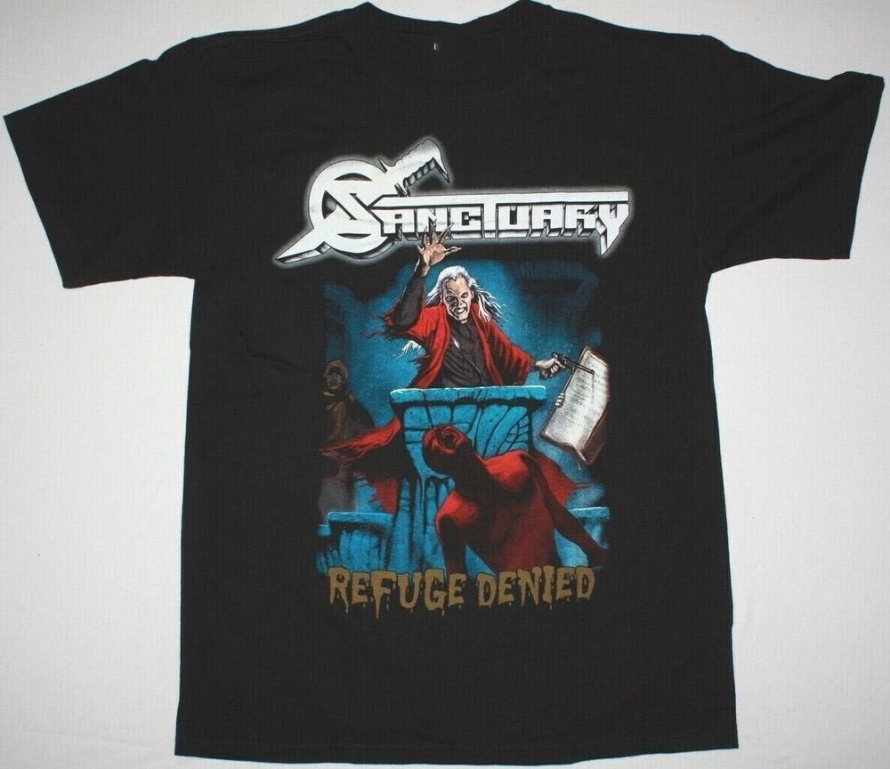 SANCTUARY NEW Rare Black Men S-2345XL T-shirt Unisex T-Shirt XXL