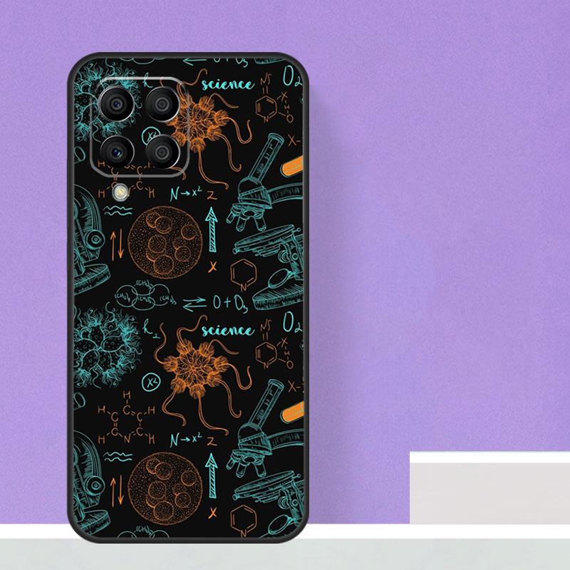 Biology and Chemistry Case For Samsung Galaxy M21 M31 M15 M55 M56 M36 M16 M06 M13 M33 M53 M12 M32 M52 M14 M34 M54