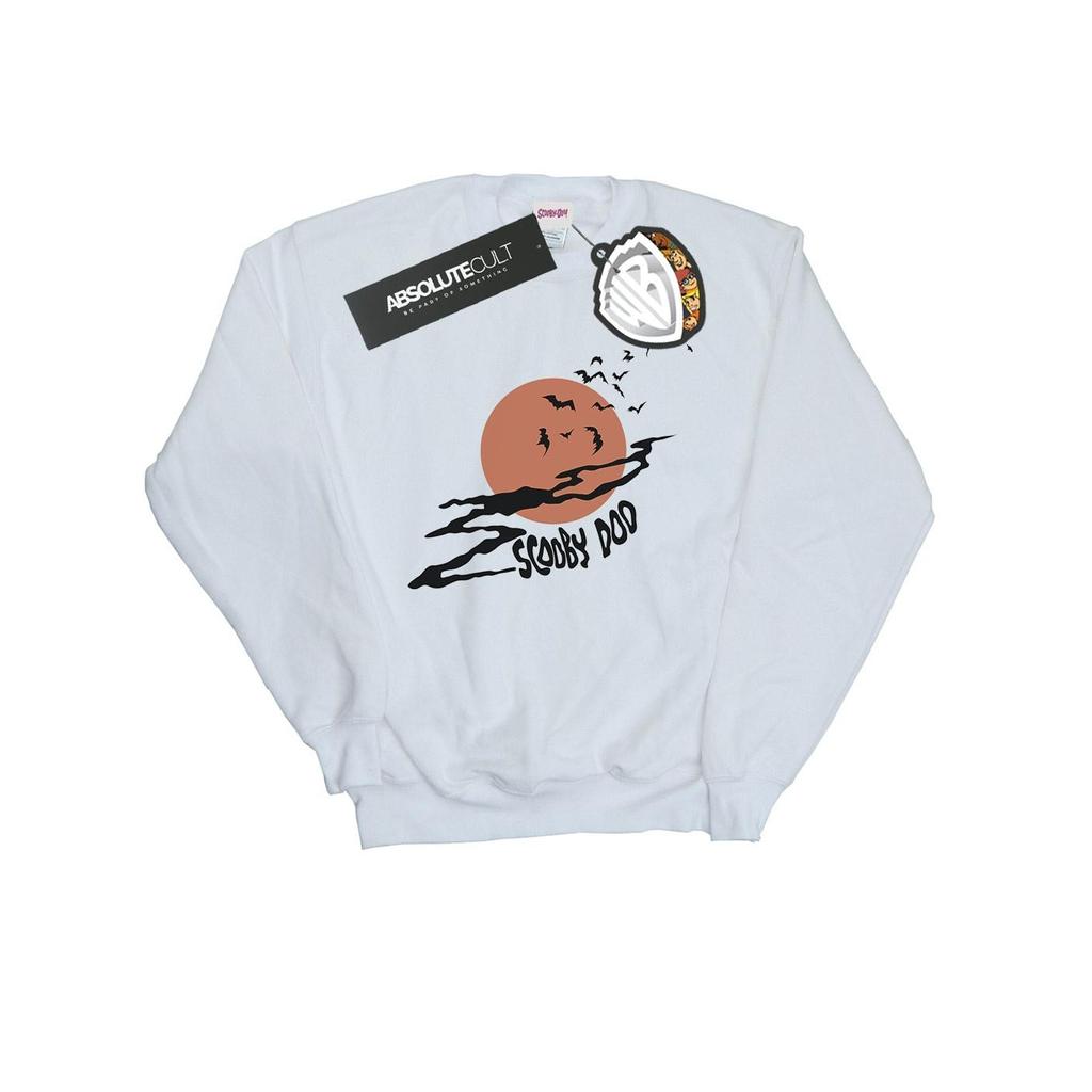 Scooby Doo Mens Spooky Moon Sweatshirt