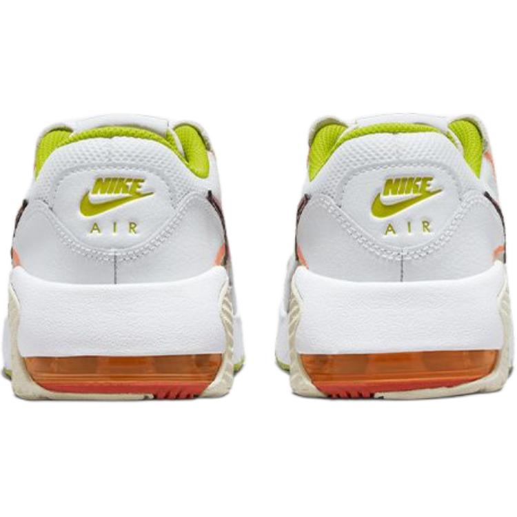 Nike Air Max Excee Round Toe Lace-Up Sports Comfortable Shock Absorbing Durable Low-Top Casual Shoes Kids Sneaker White CD6894-120