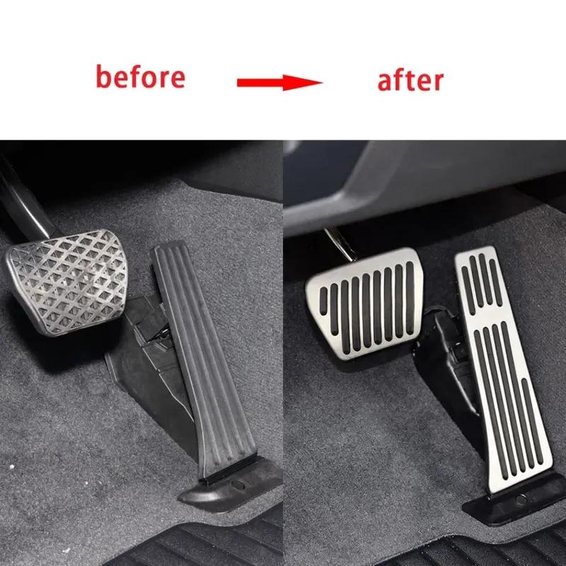 Car Foot Pedals Accelerator Brake Pedal Cover for BMW 5 6 7 Series F01 F07 F10 F11 F06 F13 X3 F25 X4 F26 Z4 E89 E85 Accessories