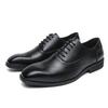 Men's Formal & Casual Autumn Leather Lace-Up Shoes with Square Toe - European & American Style, Fashionable Large Size for Office Wear
