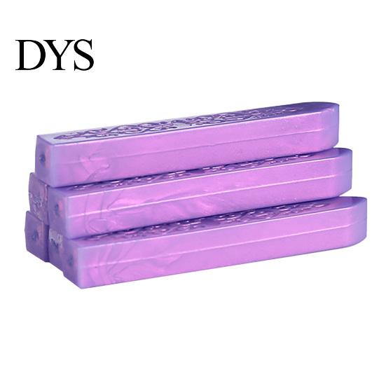 Premium Wax for Seal Stamping 6PCS Aurora Sealing Sticks, Multi-color Gradient Strips, Without Handmade Sticks Stationery Core Stamp, Envelopes