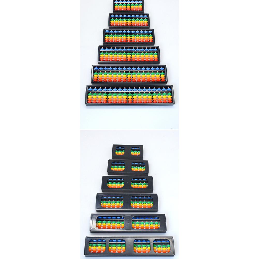 Kinder-Abakus Regenbogenperlen Arithmetik Zählwerkzeug Für Kinder Kindergartenkinder 7 9 11 13 15 17 Spalten Abakus