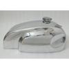 Chrome Steel Gas Fuel Petrol Tank Norton Manx Wideline Featherbed Triton |Fit